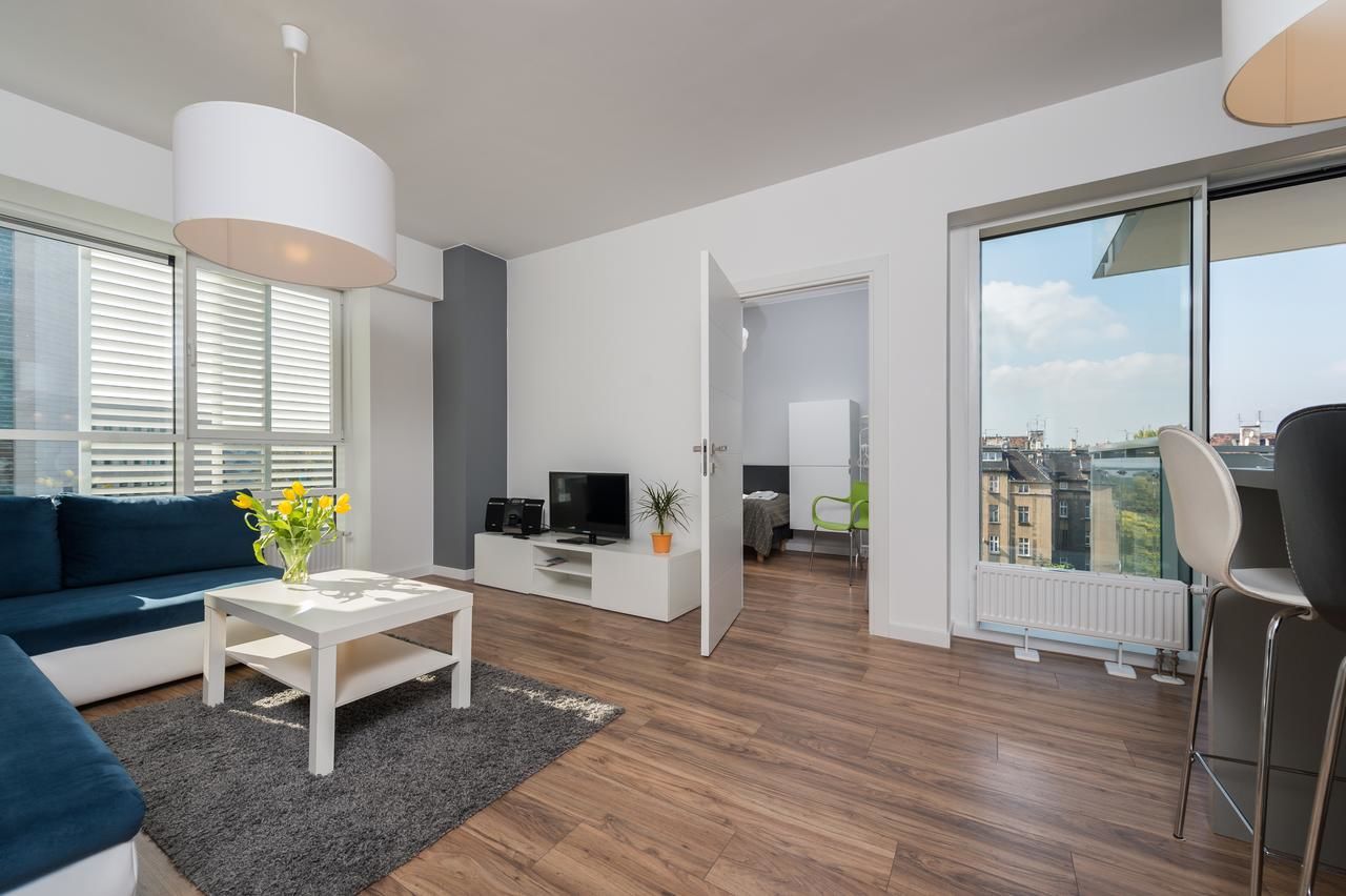 Апартаменты Apartamenty Towarowa Poznań Познань-18