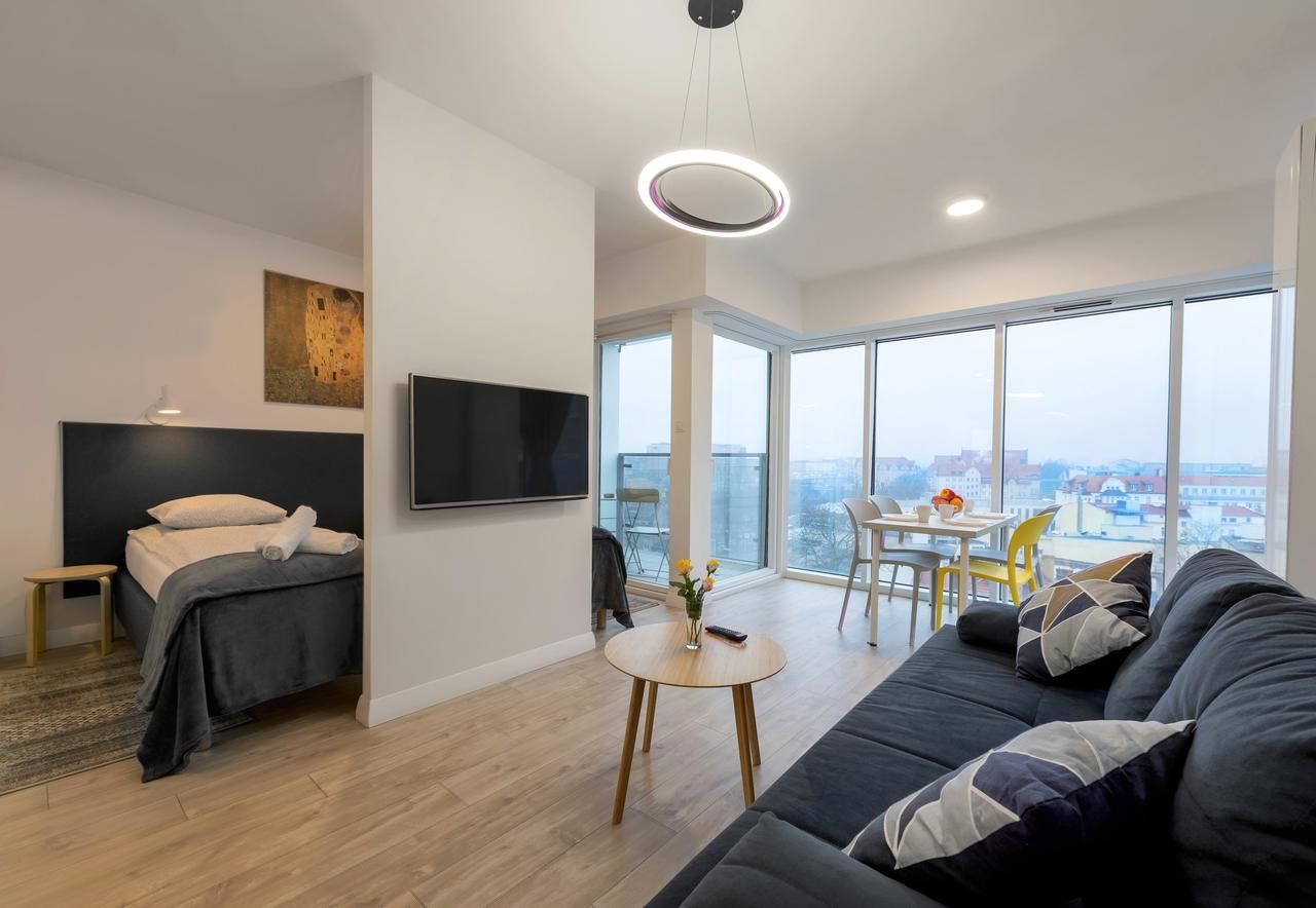 Апартаменты Apartamenty Towarowa Poznań Познань-5